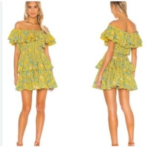 🌼 Rhode Dotty Eden Off-the-Shoulder (Or on) Dress 🌼